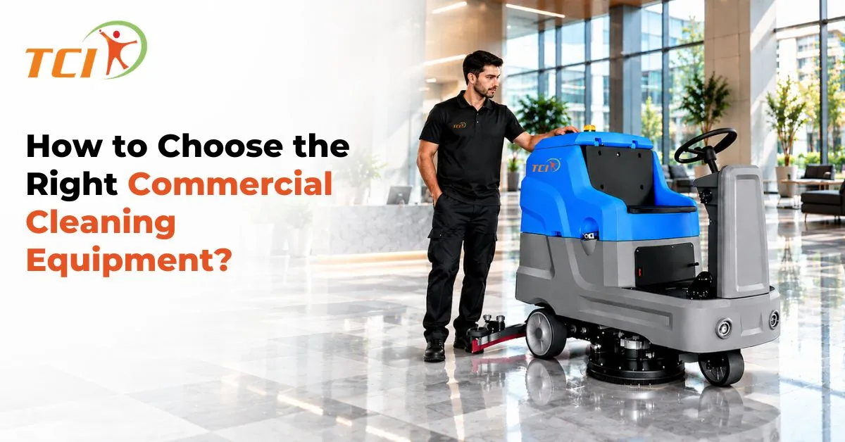 How to Choose the Right Commercial Cleaning Equipment?